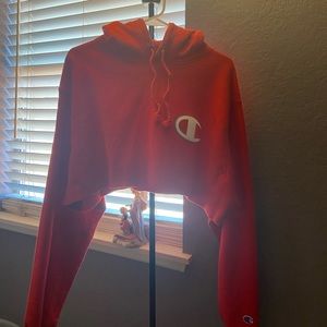 Cropped Champion Hoodie